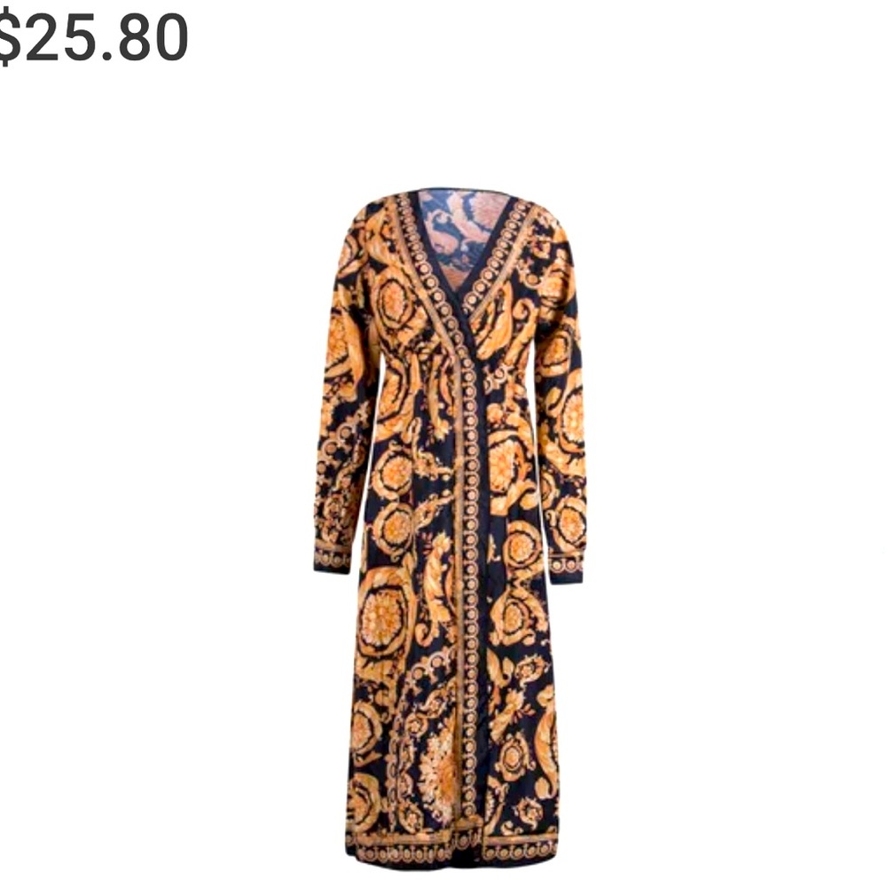 Summer wrap dress